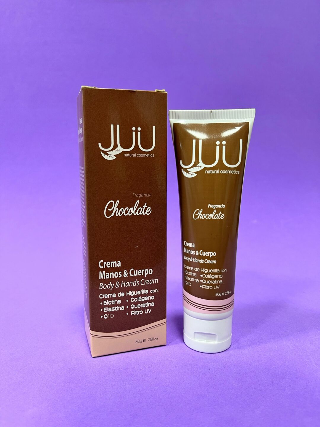Crema hidrante JUU manos y cuerpo Tu momento dulce de cuidado diario