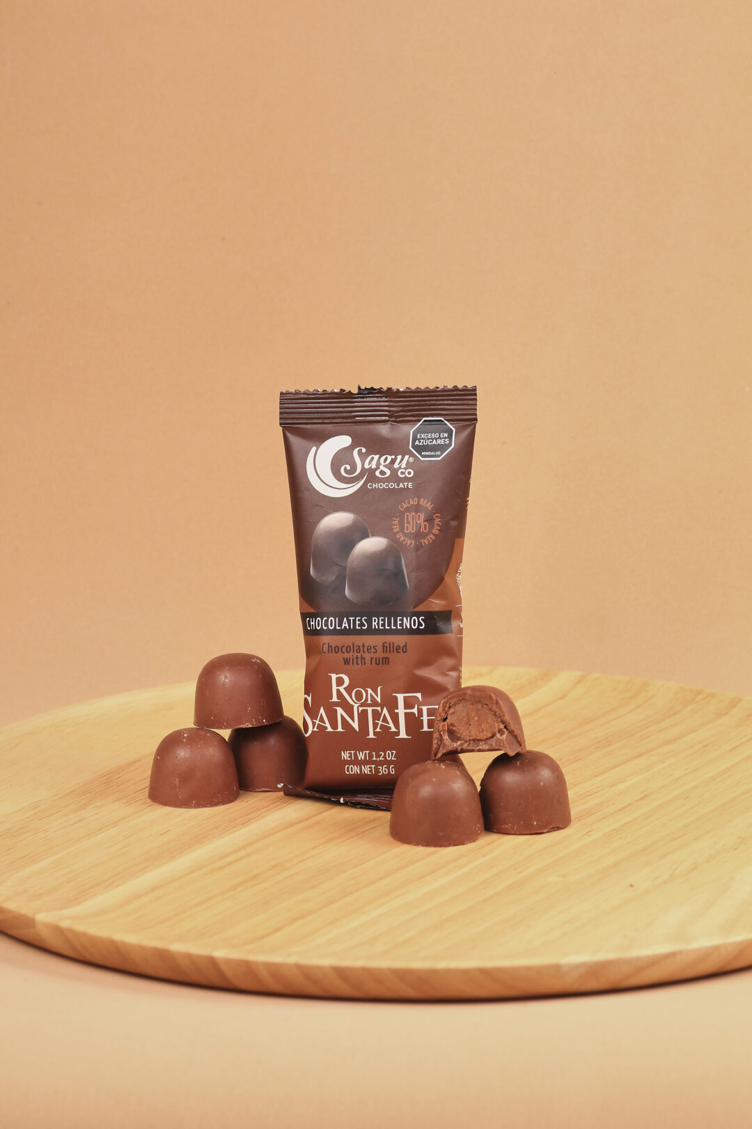 Bombones de Ron Santa Fe 36g